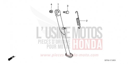 SIDE STAND CRF230F7 de 2007